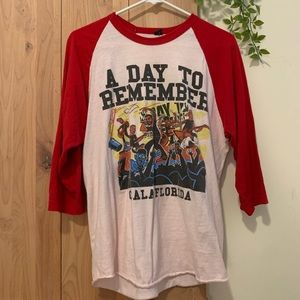 A Day To Remember Baseball Tee